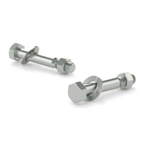 Hex Bolt with Nut and Washer - Grade 2 - Zinc