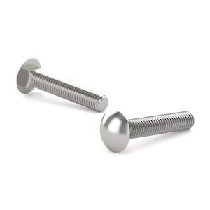 Carriage Bolt, Pan Head - Stainless Steel