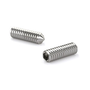 Socket Set Screw, Cone Point - A4 Stainless Steel